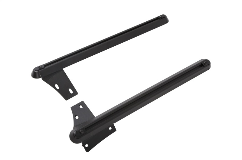 Jeep JK Pillar Bracket - Dee Zee - A-Pillar Light Channel Bracket - Black Powder Coat - `07-`18